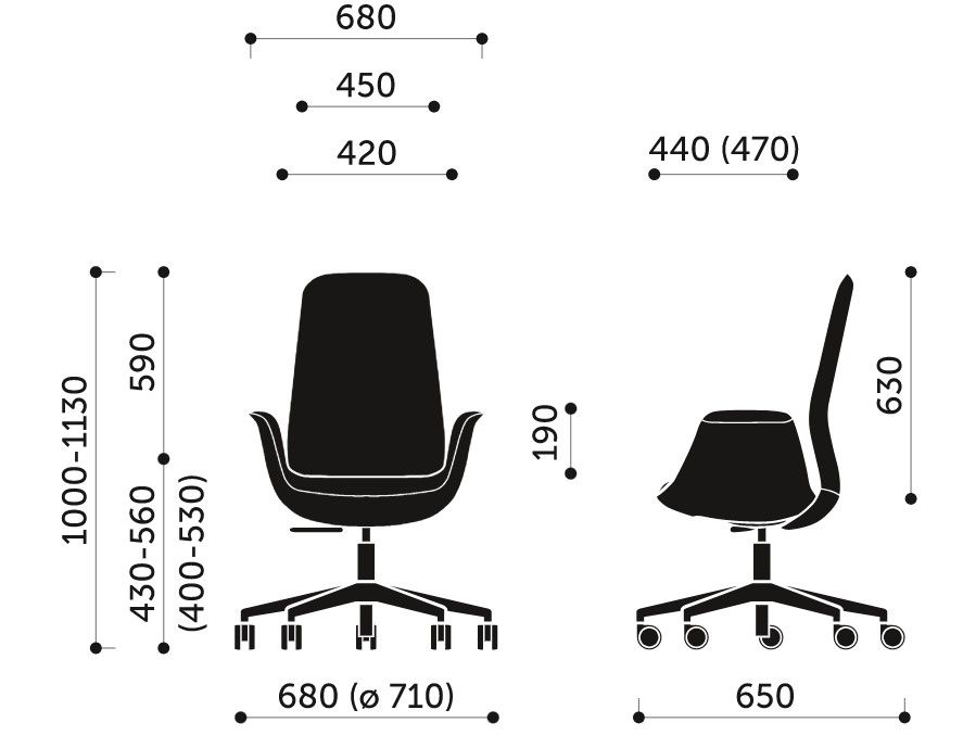 Fotel obrotowy ELLIE PRO 10ST fabryki Profim to wysokiej jakości fotel biurowy, który został zaprojektowany z myślą o ergonomii i wygodzie użytkownika. Fotel posiada mechanizm synchroniczny samoważący  typu SELF, z mozliwością blokady w dwóch pozycjach co zapewnia komfort podczas długiego siedzenia przed biurkiem.